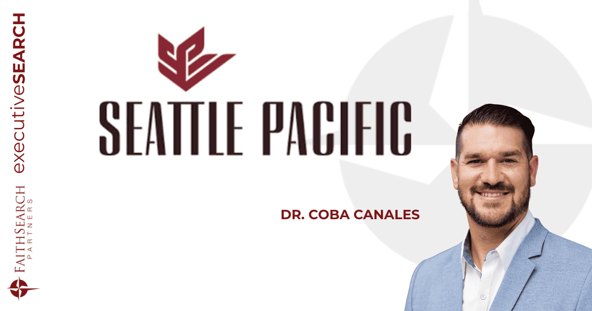 Seattle Pacific University | Dr. Coba Canales | FaithSearch Partners